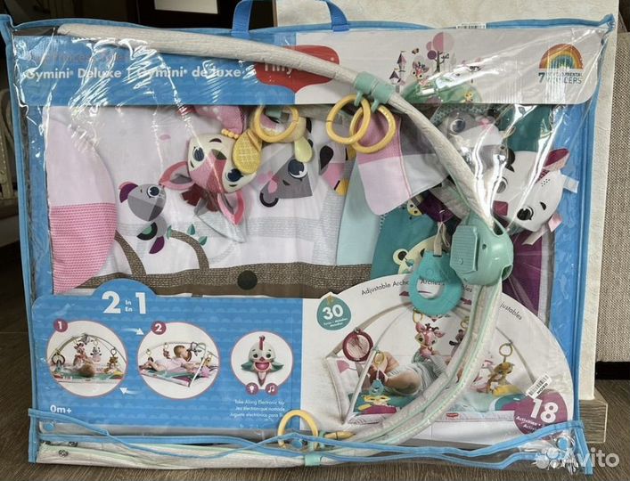 Развивающий коврик tiny love