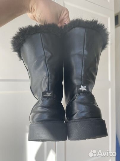 Zara сапоги ботинки 35