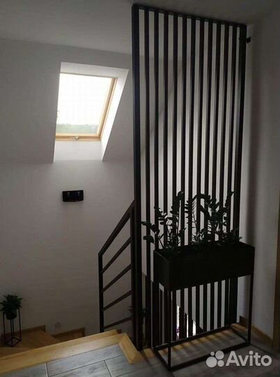 Рейки для зонирования перегородки