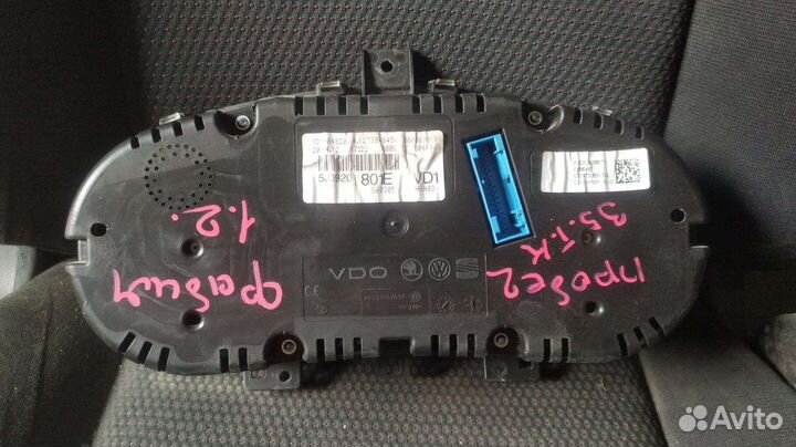 Щиток приборов Шкода Фабия 2 Skoda Fabia II