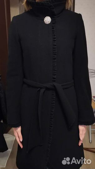 Пальто женское 42 44 черное