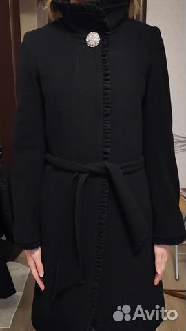 Пальто женское 42 44 черное