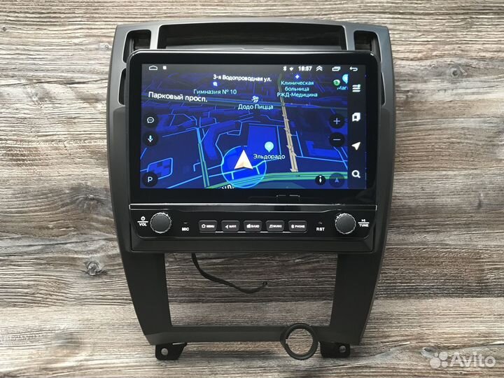 Магнитола Hyundai Tucson 1 в стиле Тесла