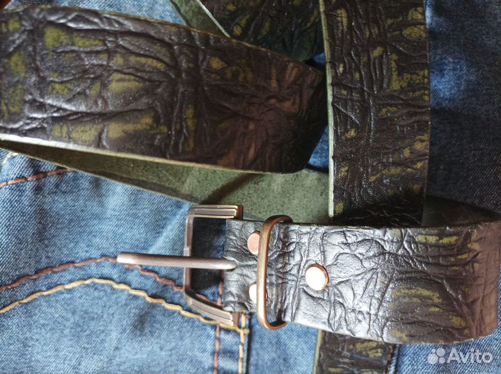 Ремень кожаный