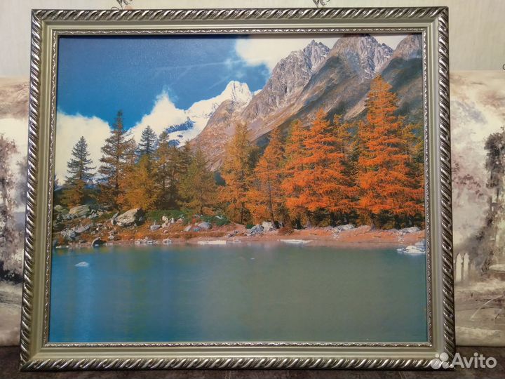 Картина осенний пейзаж