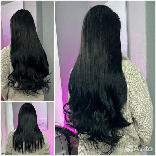 Афронаращивание волос / Наращивание волос