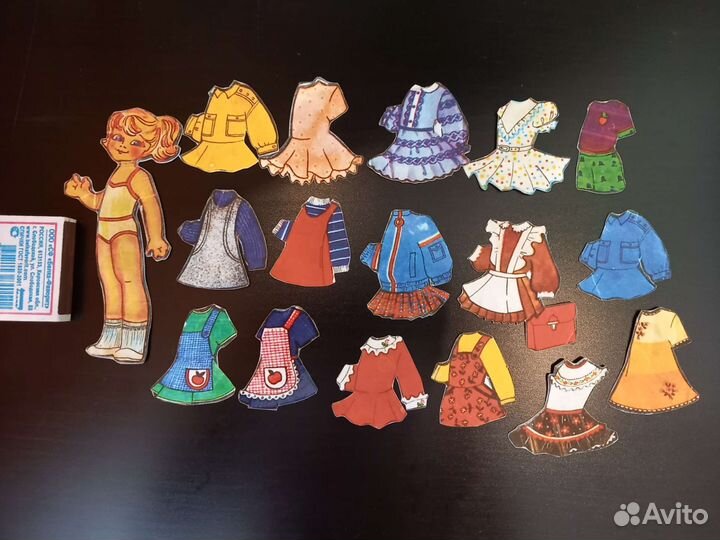 Бумажные куклы, кукла из фетра