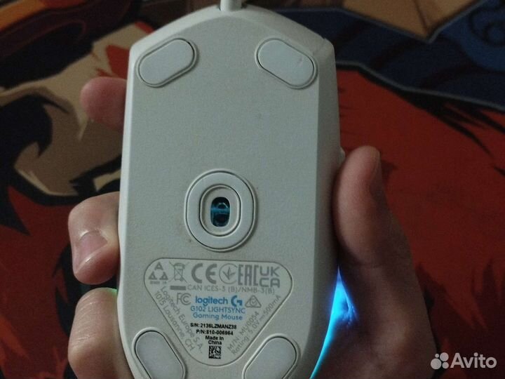 Игровая мышь Logitech G102