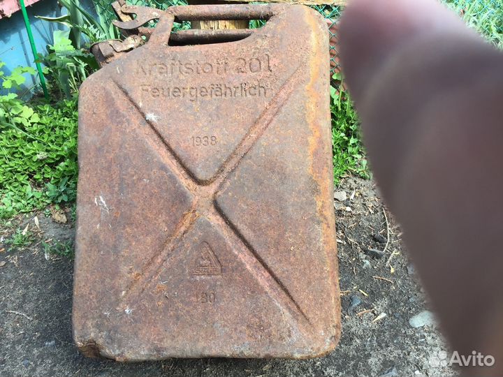 Канистра немецкая 1938 года выпуска