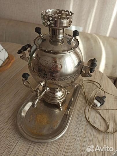 Самовар электрический с подносом