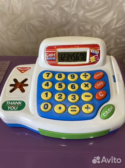 Детская касса игрушка