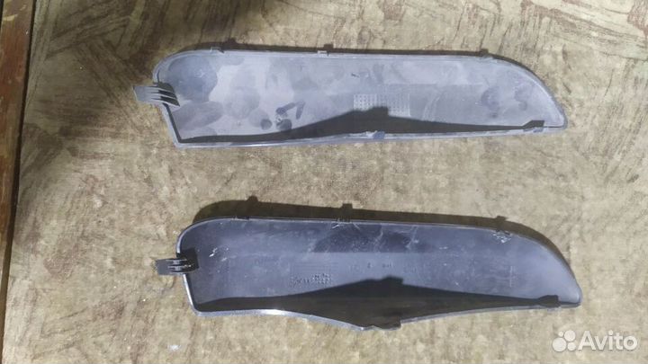 Peugeot 308 молдинг, накладка бампера над птф