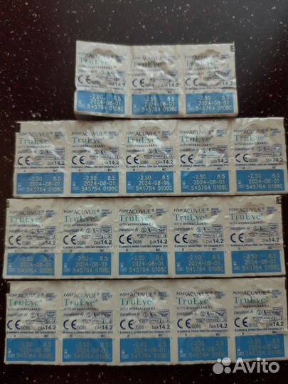 Контактные линзы 1 DAY acuvue TruEye 18 шт