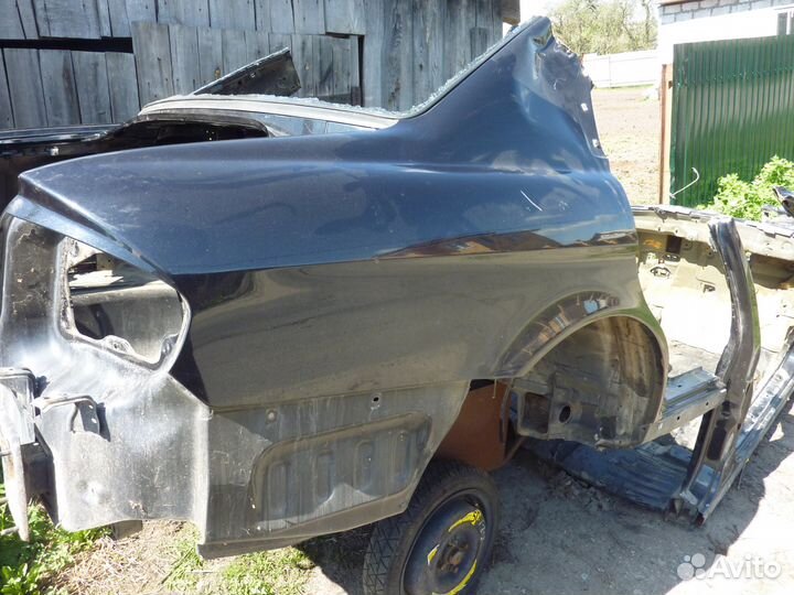Hyundai sonata ef задняя часть кузова крыло заднее