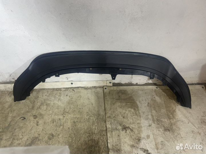 Накладка бампера переднего Volkswagen Polo sedan 5