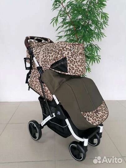 Новая коляска Babalo Future 2023 (леопард)