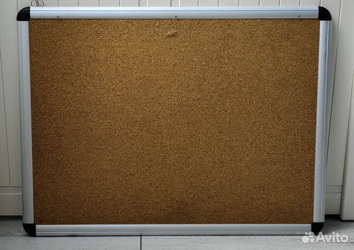 Магнитная/пробковая двусторонняя доска 60х45см