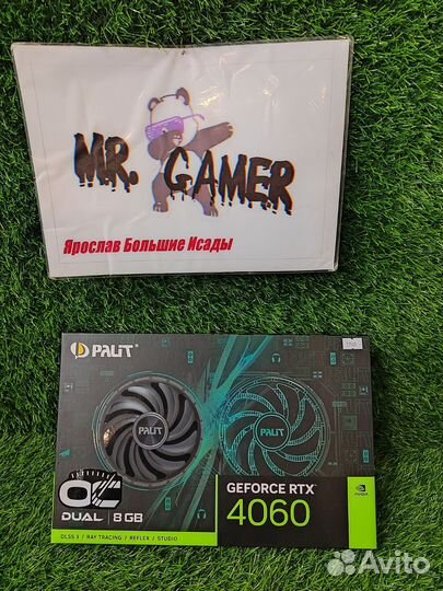 Видеокарта Palit nvidia GeForce RTX 4060 dual OC