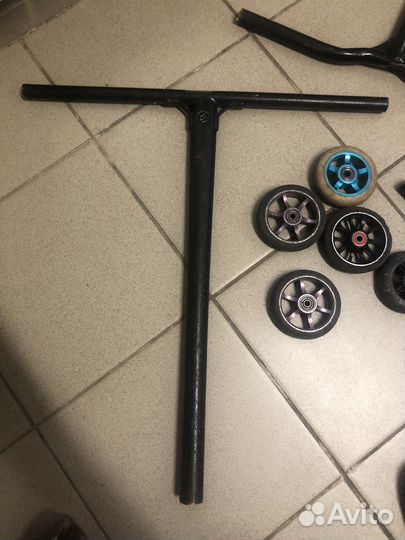 Трюковой самокат бу и запчасти