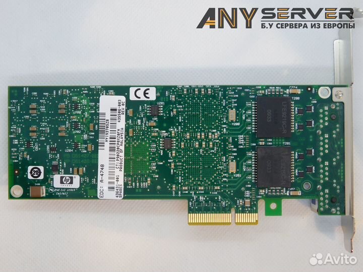 Сетевая карта NC364T Quad-Port PCI-e