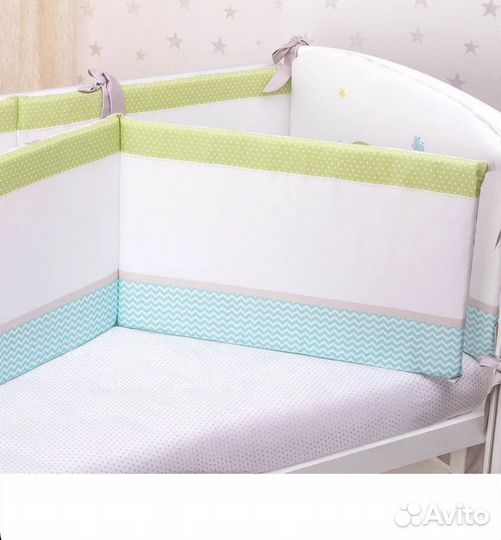 Бортики в детскую кроватку Perina 