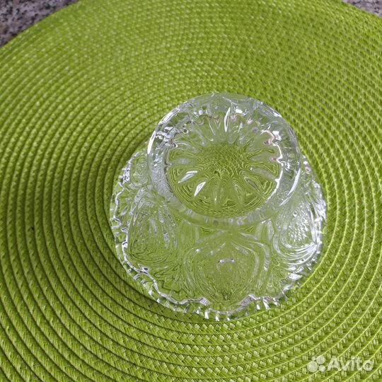 Салатники(хруст Богемия, стекло СССР)