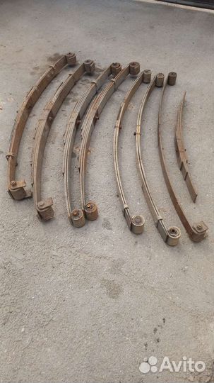 Рессоры передние газель