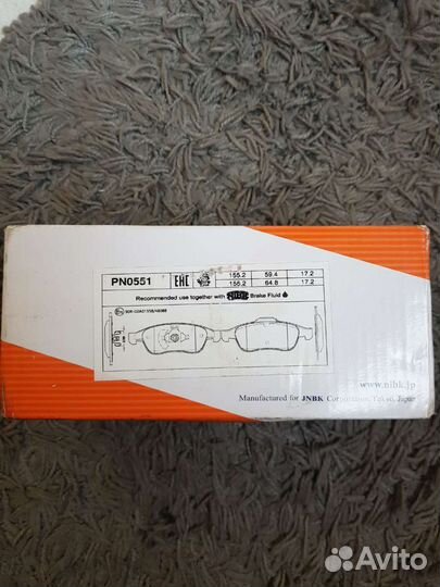 Тормозные колодки Captur Duster Fluence Megane