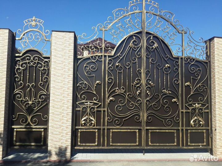 Кованные ворота