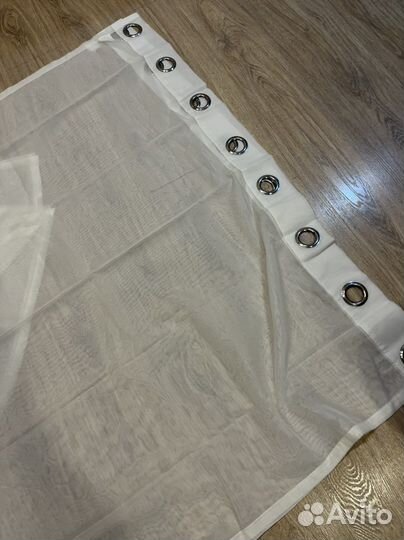 Шторы тюль новые (комплект из 2 шт)