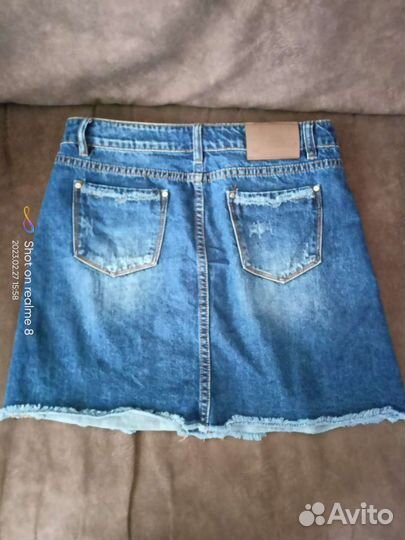 Джинсовая юбка