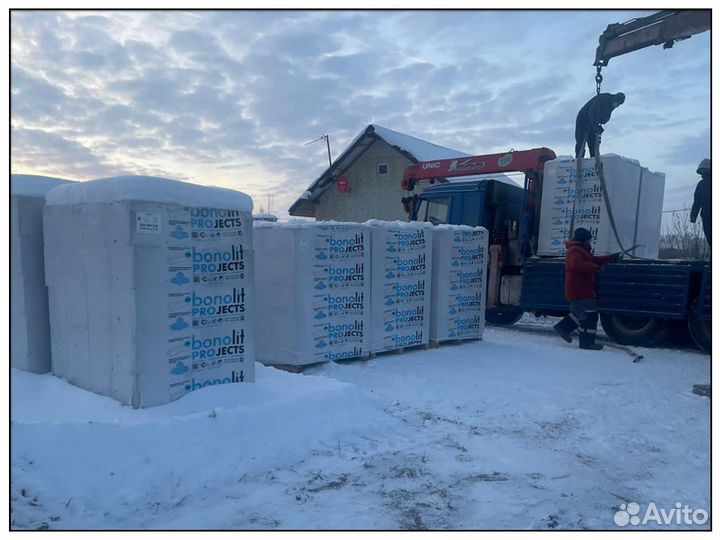 Газобетонные блоки Bonolit