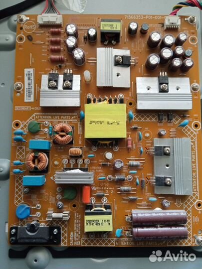 Телевизор Philips 40PFT4509/60 по запчастям