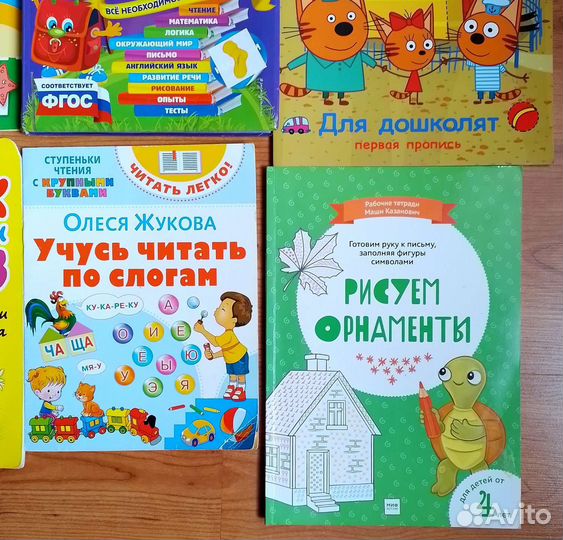 Книги Пакетом Д/подготовки к Школе 4+ и развития