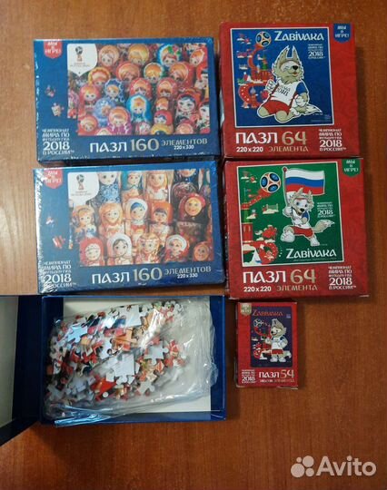 Пазл чемпионата мира по футболу 2018