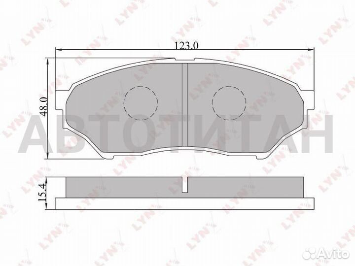 Колодки тормозные дисковые mitsubishi Pajero Pinin