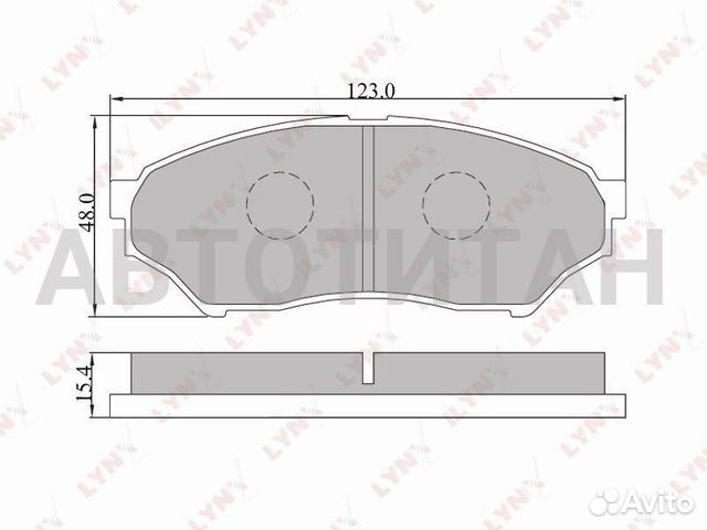 Колодки тормозные дисковые mitsubishi Pajero Pinin