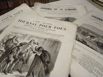 Журнал journal pour tous 1869г издания