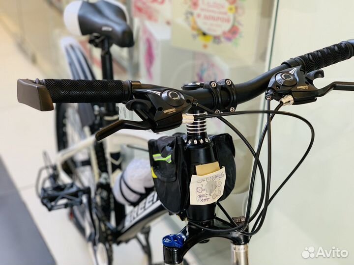 Велосипед на спицах 20'' черно/белый