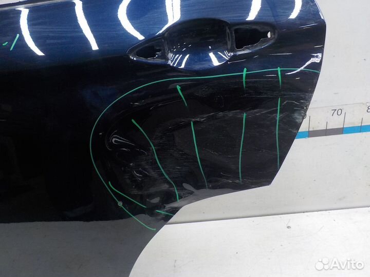 Дверь задняя левая на BMW X5 41517386739