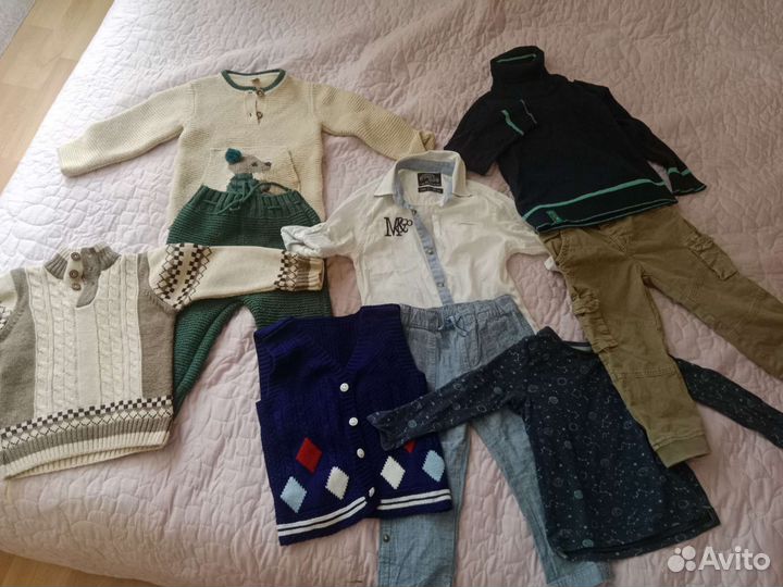 Пакет вещей на мальчика 2-3 года