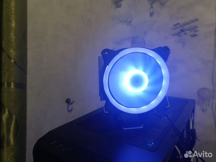 Башня с кулером argb для процессора