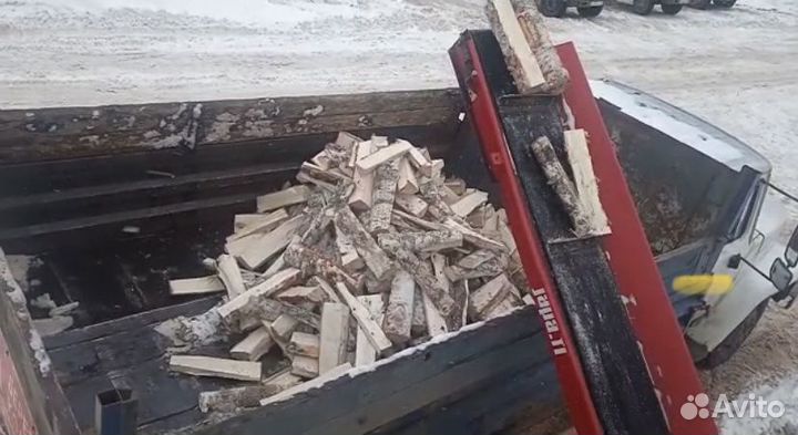 Дрова березовые колотые