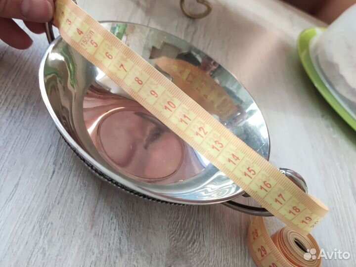 Сахарница из мельхиора СССР