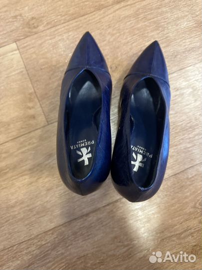 Туфли натуральная кожа Италия