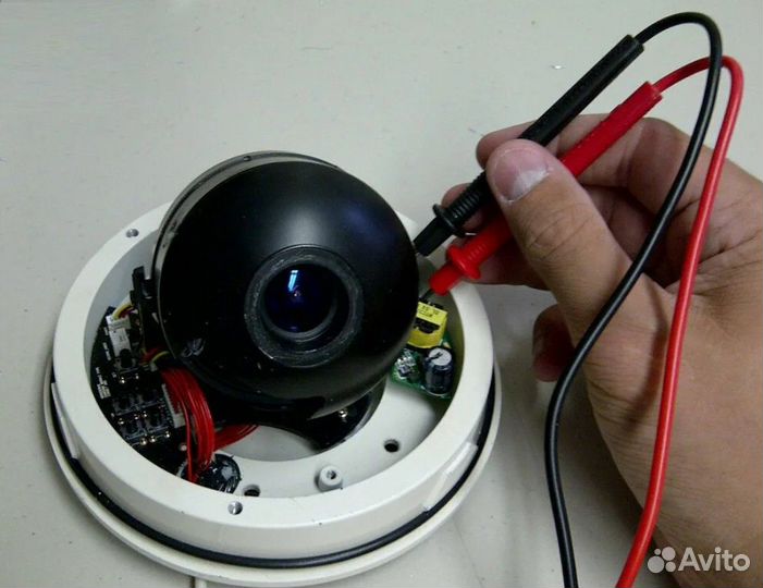 Установка камер видеонаблюдения