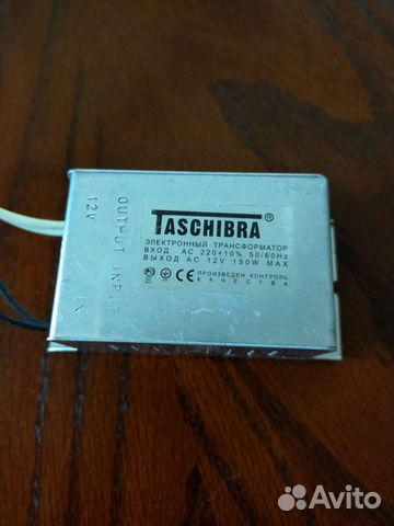 Трансформатор электронный Taschibra 230/12В 105Вт