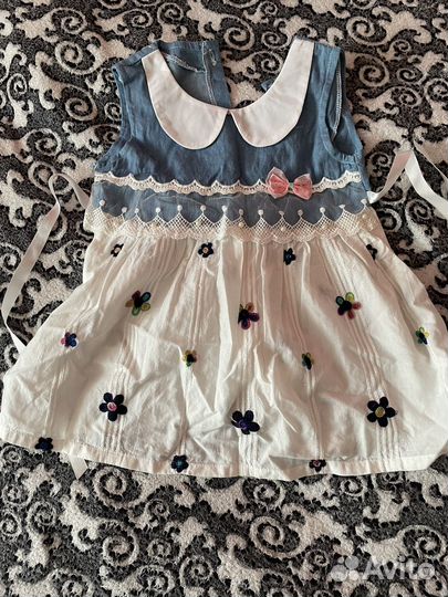 Платье для девочки 92