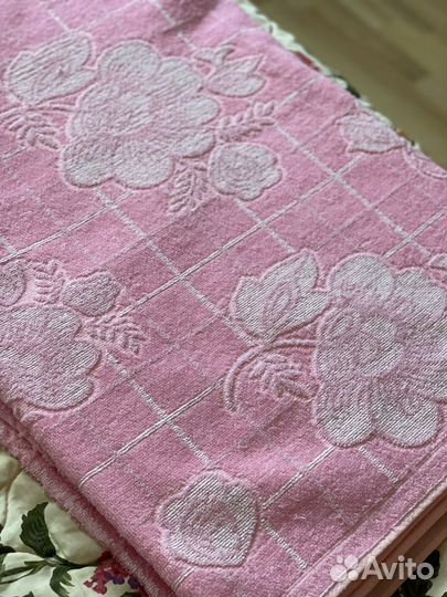 Простынь махровая