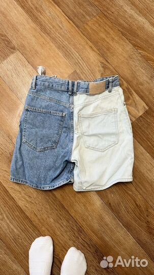 Шорты джинсовые pull bear